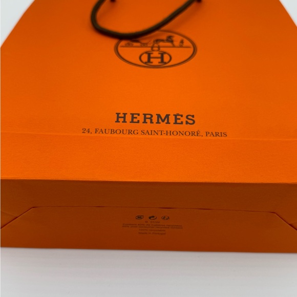 💞Authentic💞Hermes Shopping Bag with ribbon - Picture 5 of 8